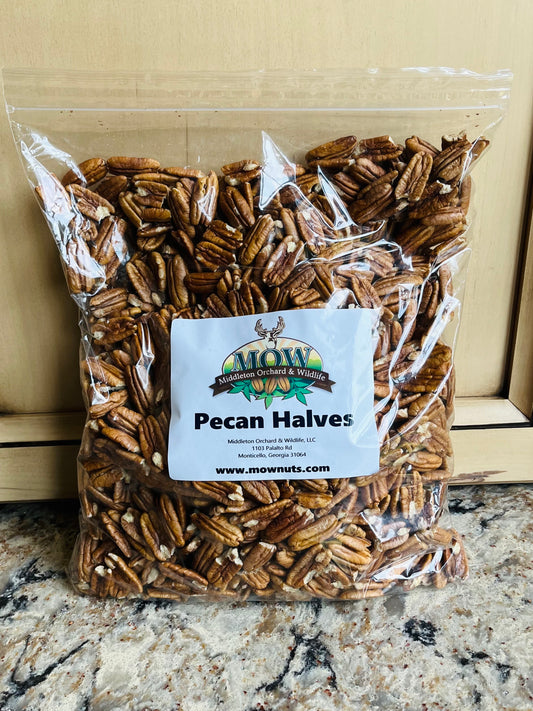 5 lb bag raw pecans