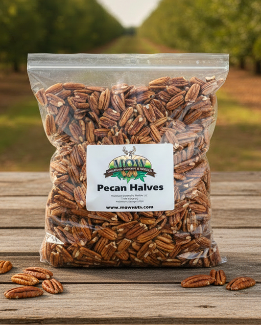 5 lb bag raw pecans